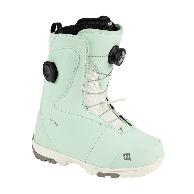 NITRO NITRO Snow Shoes CROWN Snowboard Shoes 2425 Женские универсальные быстросъемные клетчатые теплые ботинки для сноуборда