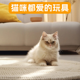 Factory wholesale cat tunnel cat stick S-type foldable pet toy self-relief elastic telescopic cat toy
