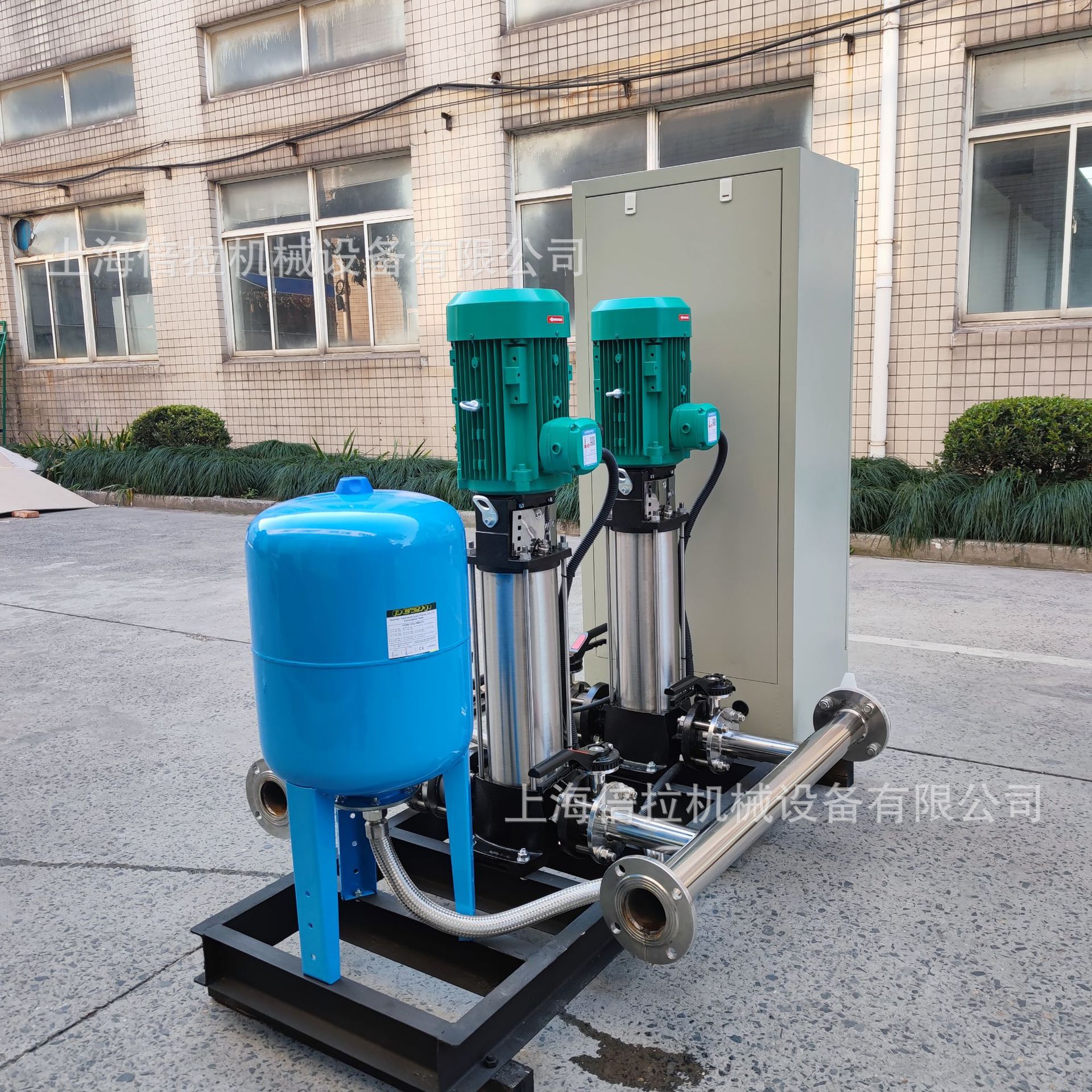 变频水泵MVI810立式不锈钢定压补水泵一用一备威乐换热机组用泵