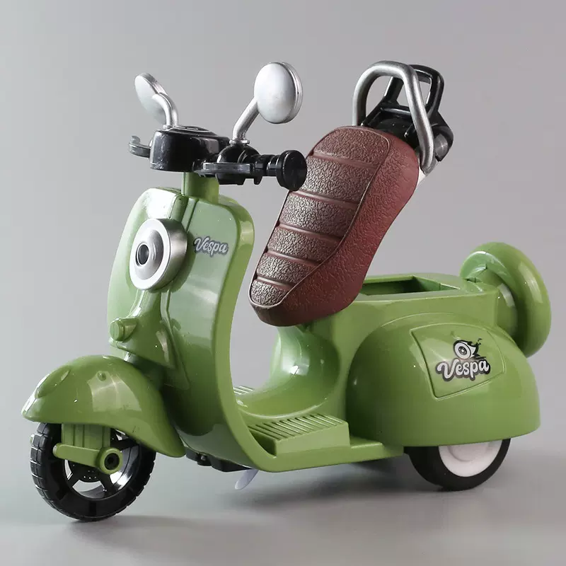 儿童摩托车三轮车男女宝宝声光小绵羊车卡通玩具礼物踏板玩具车