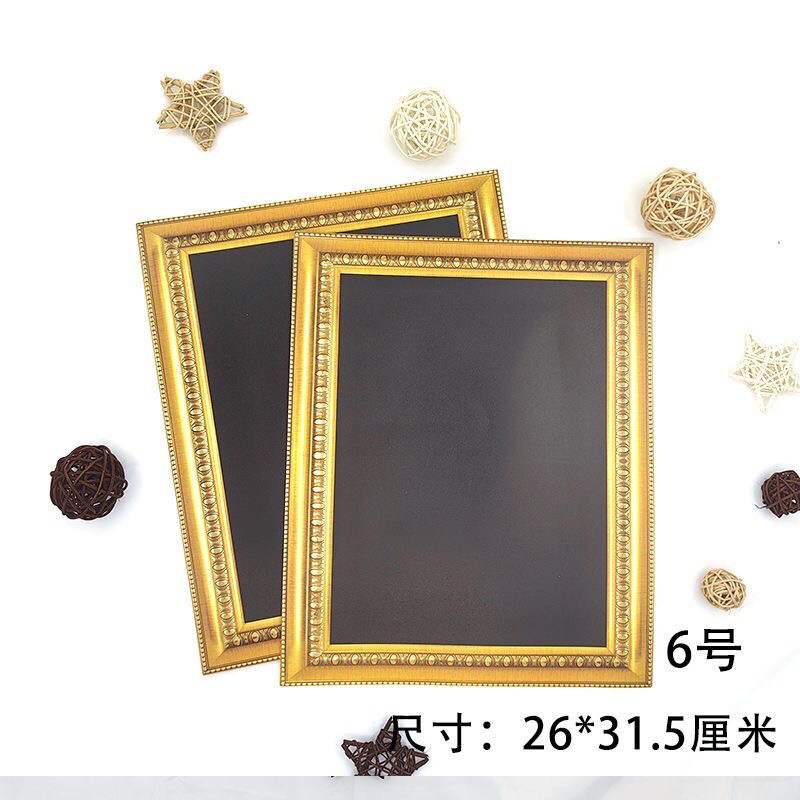 j8复古印边相框手绘边框卡纸绘画金色仿创意美术画纸白卡纸g3|undefined