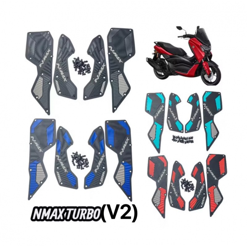 Suitable for Yamaha NMAX V3 motorcycle foot pad modification, specialized anti-slip and wear-resistant accessories