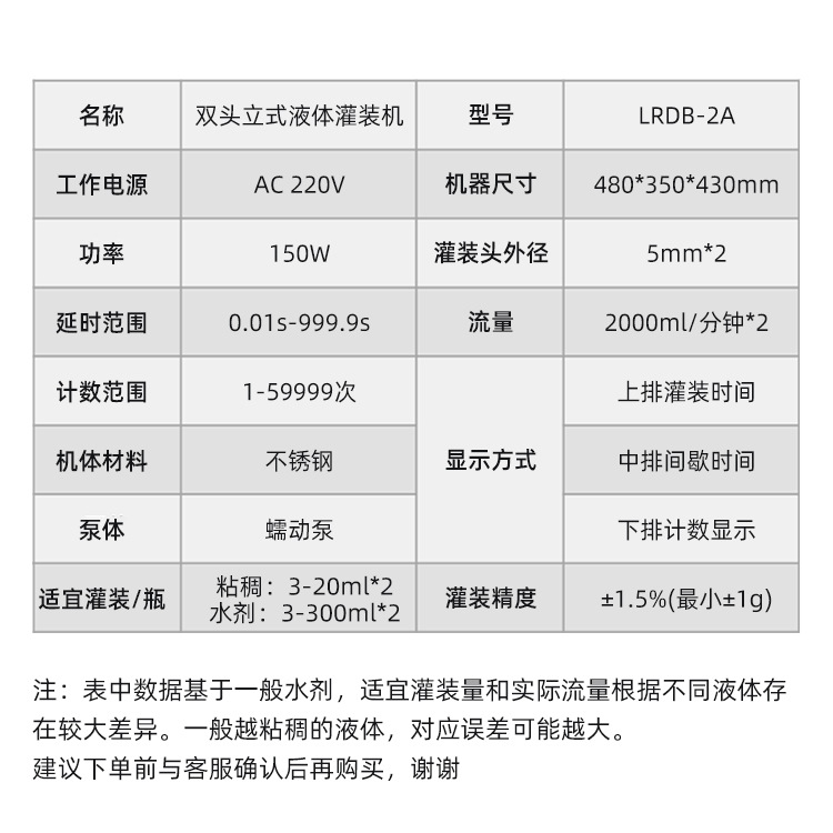 0101-01 LRDB-2A参数表