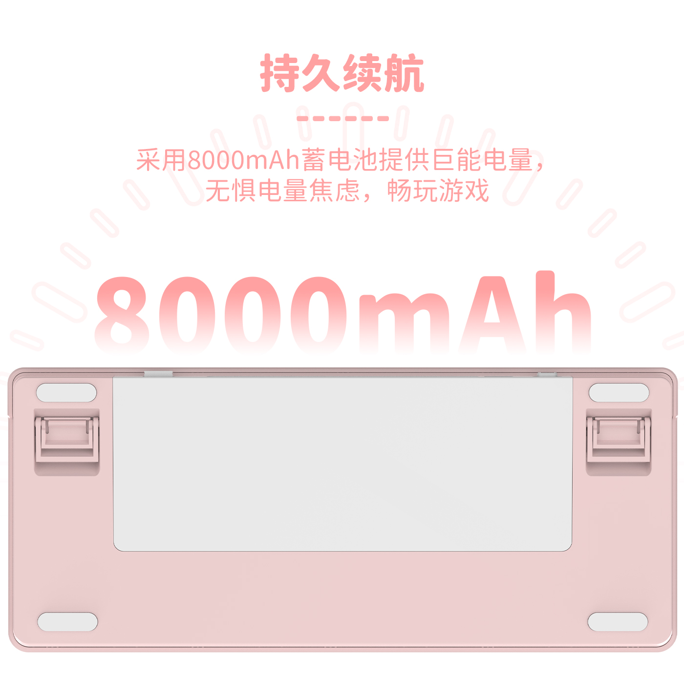 Gato Erben M75 perilla niña lindo tres modo teclado mecánico RGB color 8 mAh juegos inalámbricos oficina