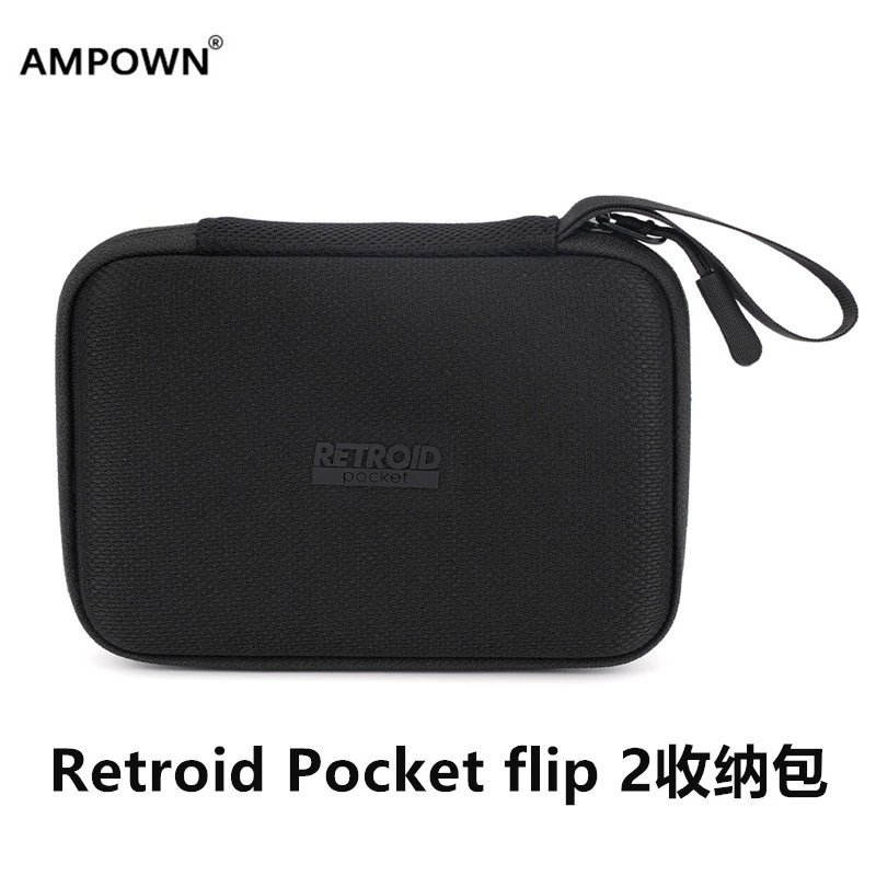 AMPOWN Retroid Pocket Flip 2 игровая консоль, косметичка, сумка, портативные аксессуары, ремешок