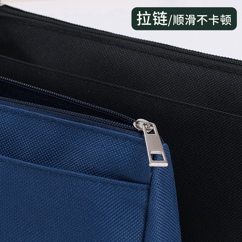 Bolsa de papelería resistente a la suciedad de gran capacidad impresión de premios bolsas de lápiz simples bolsas de papelería de estudiantes de primaria bolsas portátiles de lápiz de escuela secundaria