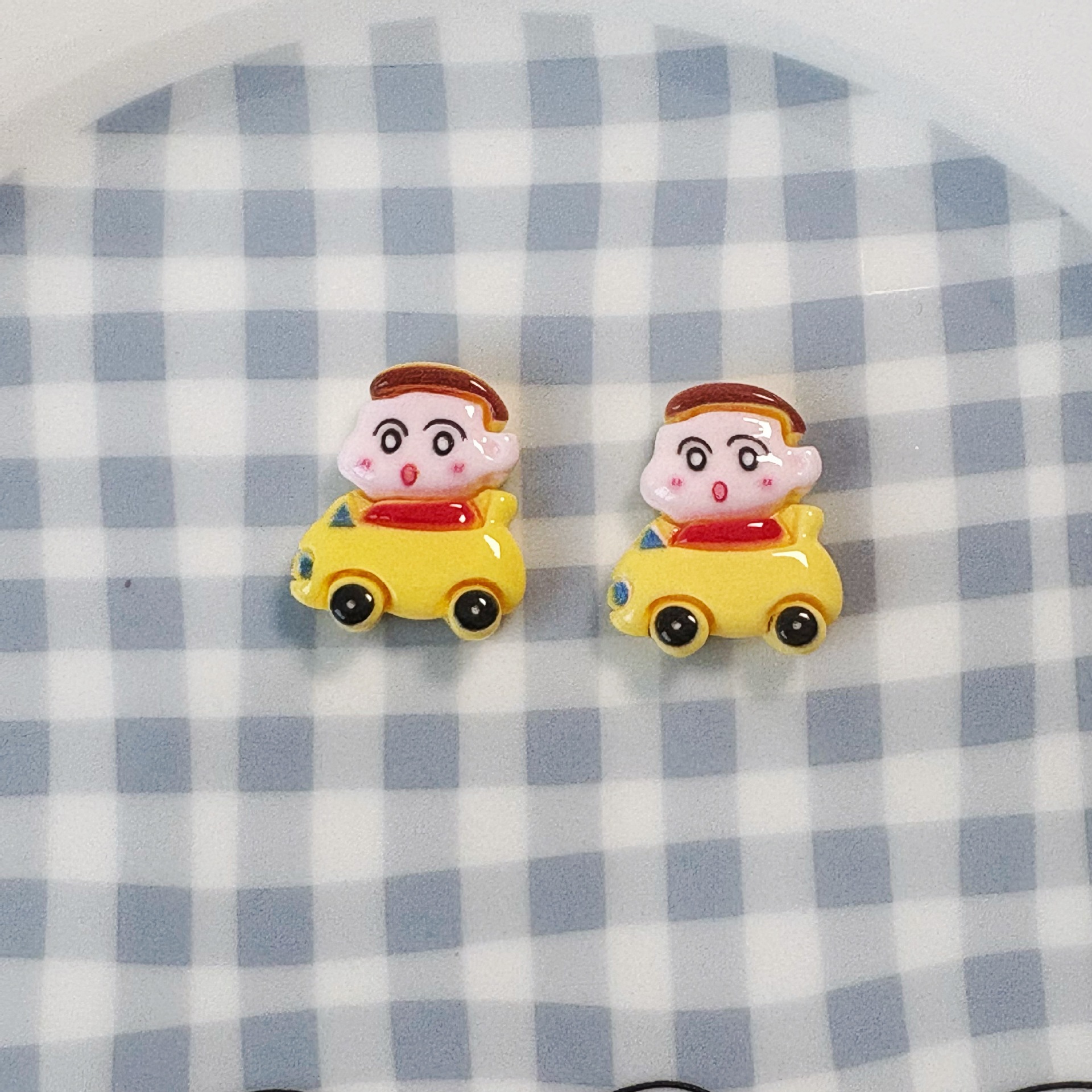 Xiaoka-작은 노란색 자동차 Xiaoxin 23*18mm