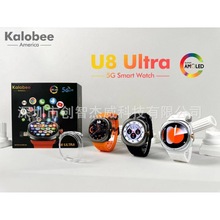 U8ultra插卡手表Amoled旋转摄像头Watch7同款4G全网通GPS电话手表