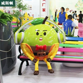 景观雕塑;排椅、等候椅;花盆容器