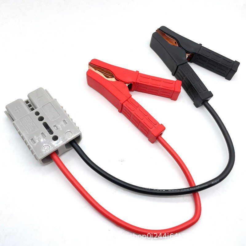 新品 鳄鱼夹接安德森连接线  2 x 8AWG 线 线长30cm