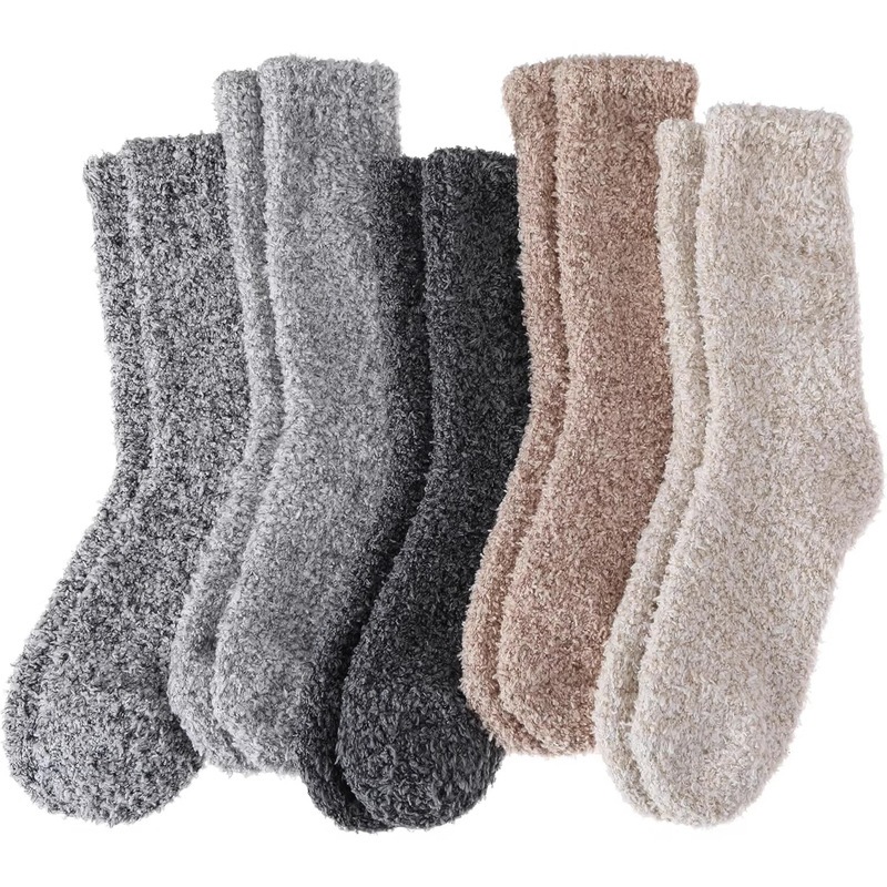 Amazon Women's Plush Sock Slippers, Fluffy and Comfortable, Cozy Plush Warm Winter Sleep Home Socks for Men Amazon Women's Plush Sock Slippers, Fluffy and Comfortable, Cozy Plush Warm Winter Sleep Home Socks for Men