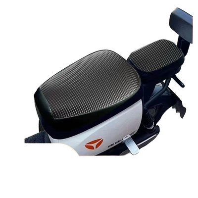 for All Seasons, Heat-Insulating, Deep-Covering – Motorcycle cushion - new-national-standard-black-square-diamond-front-seat-cover-rear-seat-cover