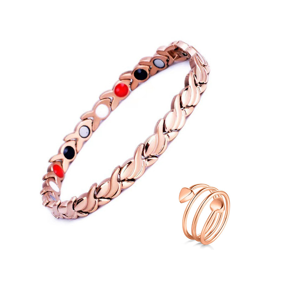 Golden set, pink gold