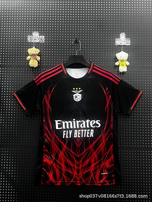 2526新型サッカー服ファン版マイアミベンフィカ聯皇馬ポルトガルマンチェスター城イングランド上着|undefined