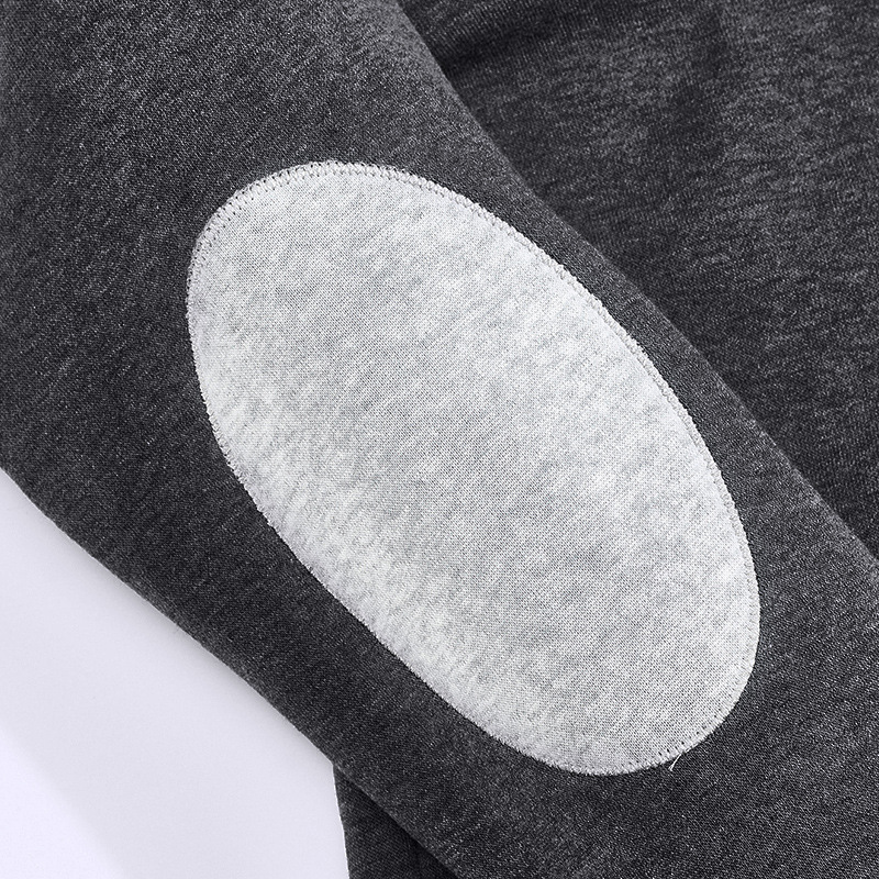 Herren Trainingsanzug Mit Stehkragen Und Fleece Kapuzenpullover_voghion.com