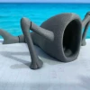 THE SEA EATER (sea-eating beast) 14x5x10cm