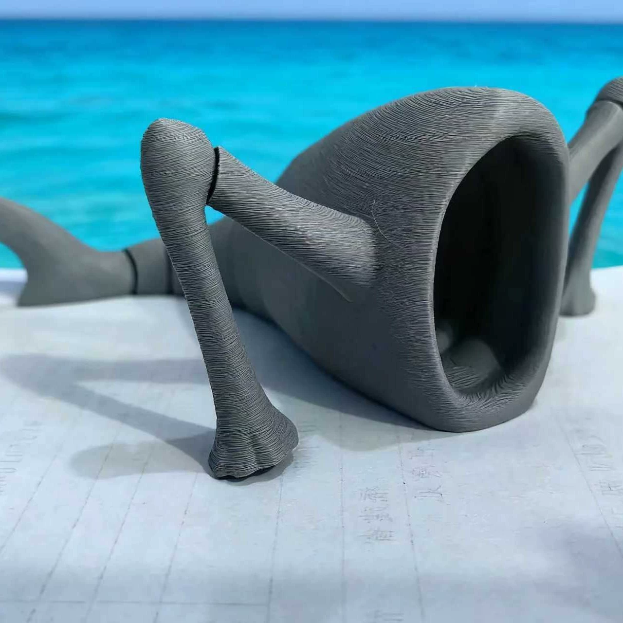 Кукольная игрушка Sea Eater 3D-печатная модель, гигантское морское чудовище Мая Бру Левиатан, движущиеся украшения