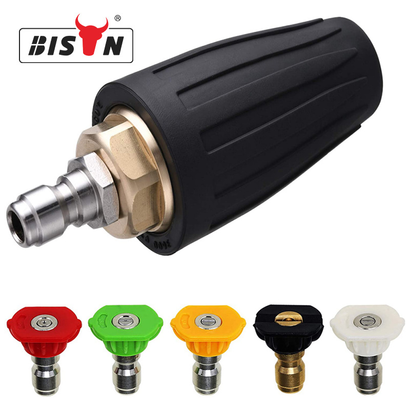 柏森陶瓷芯商用可调节喷嘴莲花头清洗机配件 高压洗车机旋转喷头