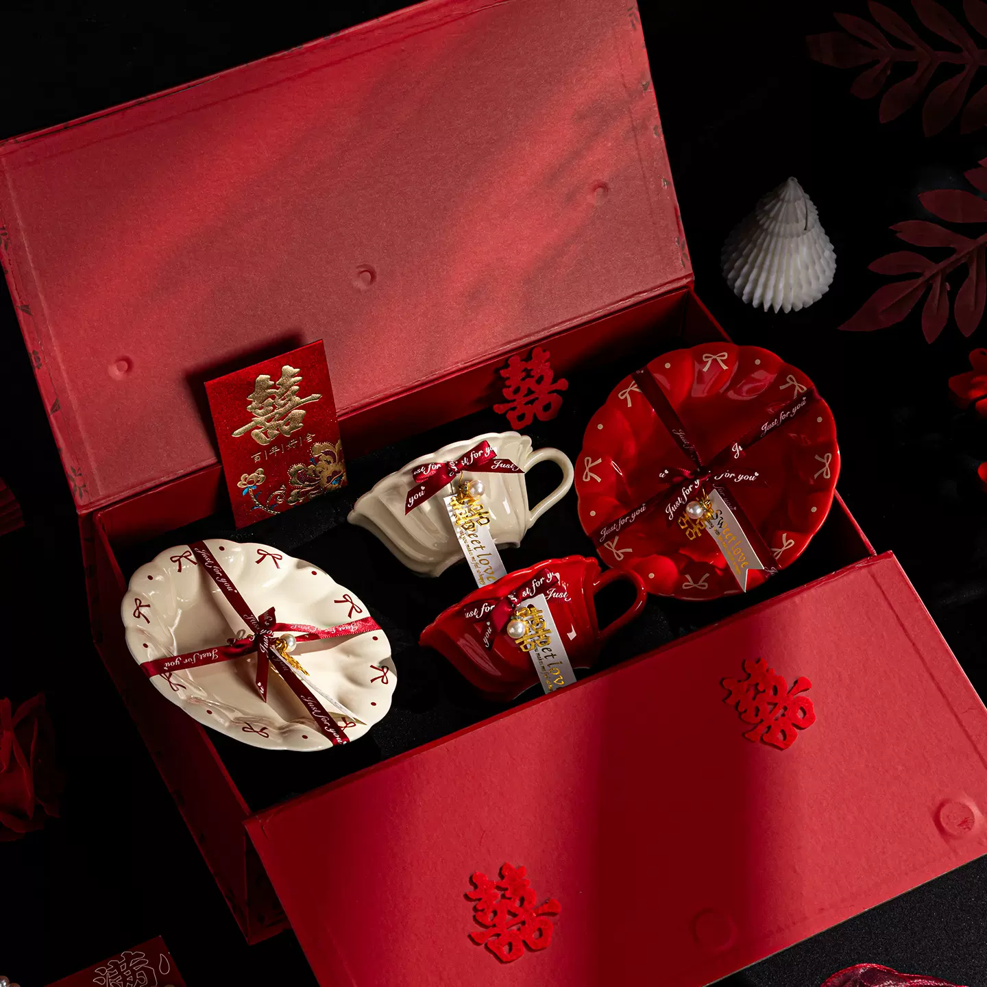 高级感陶瓷咖啡杯子套装礼盒高档创意精致乔迁新居结婚生日礼物