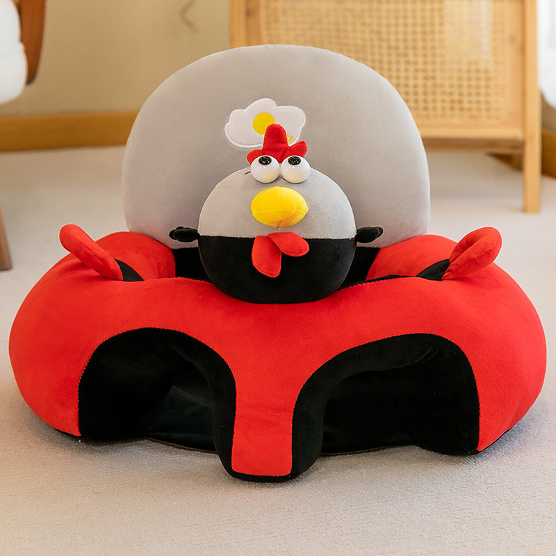 Nuevo asiento de aprendizaje de dinosaurios para bebés sofá conejo silla de seguridad para bebés anti-rolling al por mayor transfronterizo