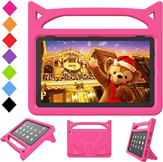Suitable for Amazon 2023 Model Amazonfiremax11 Tablet Computer Protective Case Children's Stand Cartoon