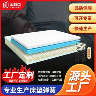 迷你独立弹簧 无纺布独立弹簧包 静音弹簧床网加工床垫内芯材料