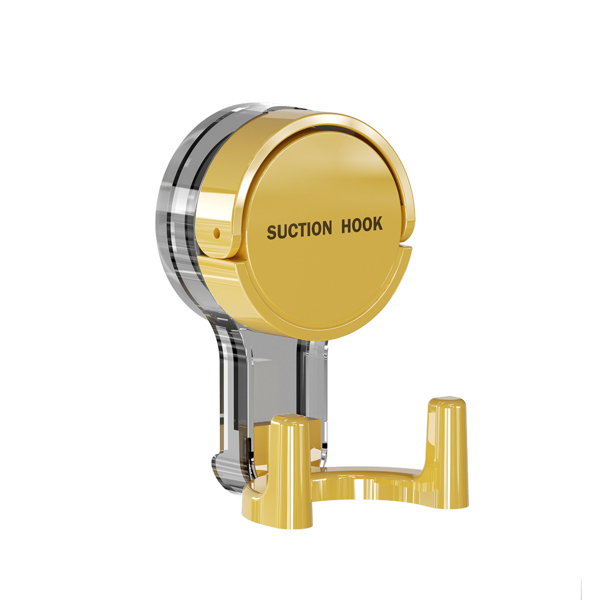 Toalla de lavado de cara con gancho de ventosa de doble cabezal, sin perforación, ventosa de baño, gancho doble, gancho doble, papel de dibujo colgante, soporte de carga fuerte al por mayor