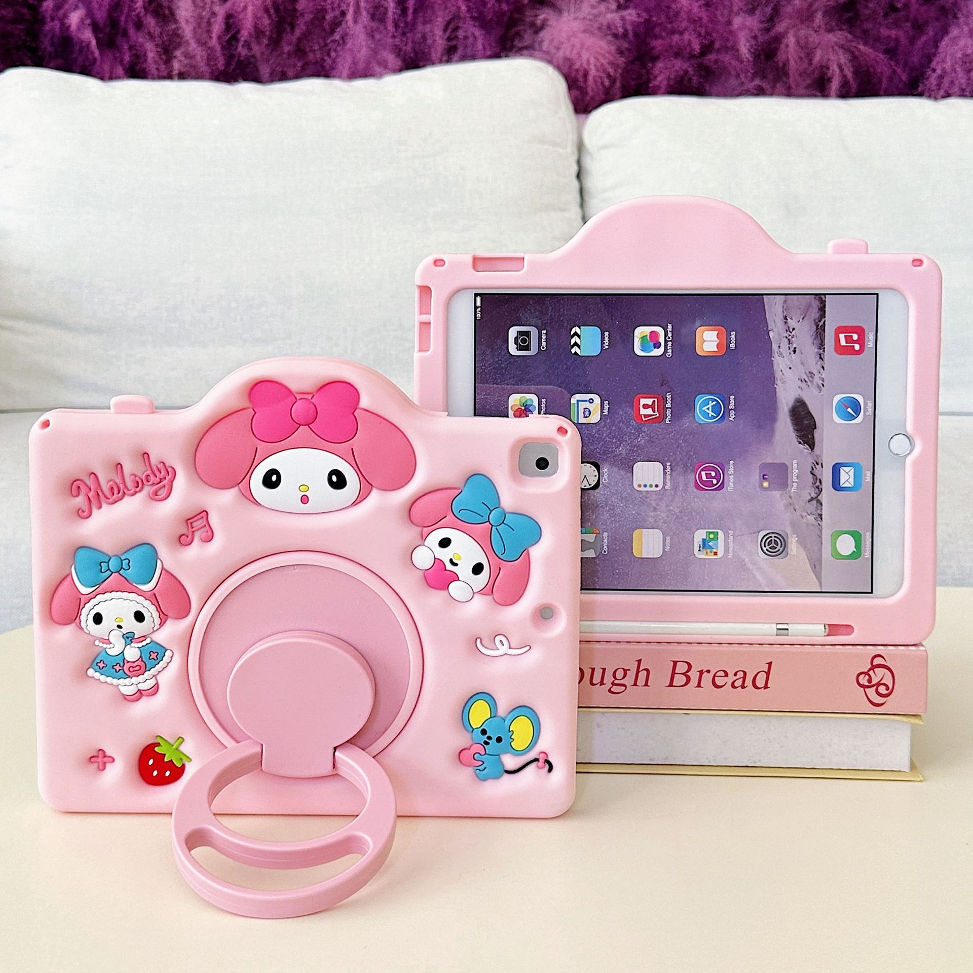 2025 New iPad Pro Protective Case Apple Air6 Tablet Protective Case Mini7 Silicone 10Th Generation and 9Th Generation Suitable