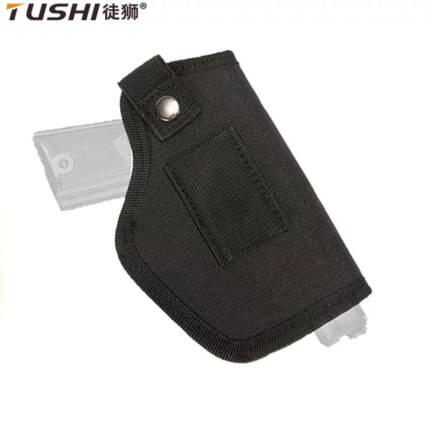 Outdoor tactical nylon universal quick pull holster cs multifunctional invisible holster military fan outdoor shooting holster wholesale