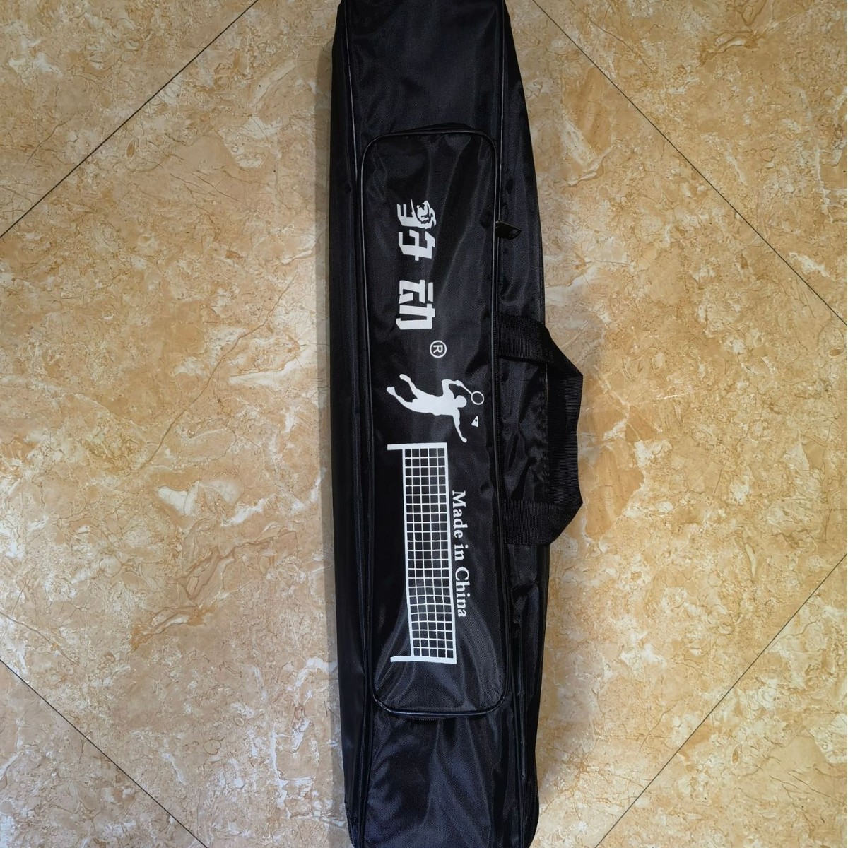 Bolsa especial portátil de rejilla de pluma gruesa bolsa de mano resistente al desgaste de gran capacidad bolsa de almacenamiento de equipos deportivos portátiles al aire libre image 3