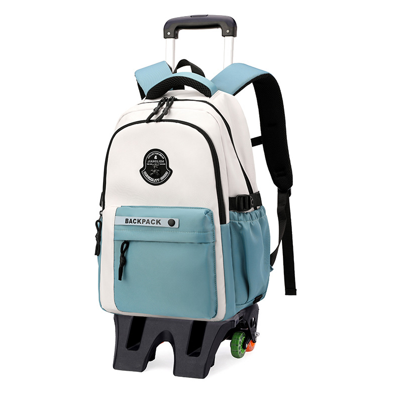 Mochila de pescado natural para subir escaleras de gran capacidad resistente a la suciedad, estudiantes de primaria de grado 3 - 6 estudiantes de secundaria secundaria