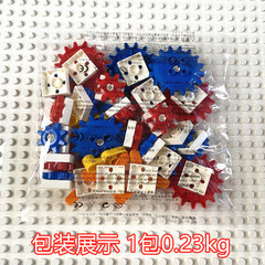 LEGO-Compatible Wall Bricks: Large-Particle Gear Building Blocks Accessories—Perfect for Kids' Educational Stacking Toys! Dropshipping Available.