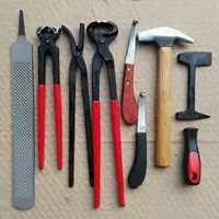 Комплект предметов импортного седло подкова подковообразный нож конная комната щипцы ремонт конных принадлежностей