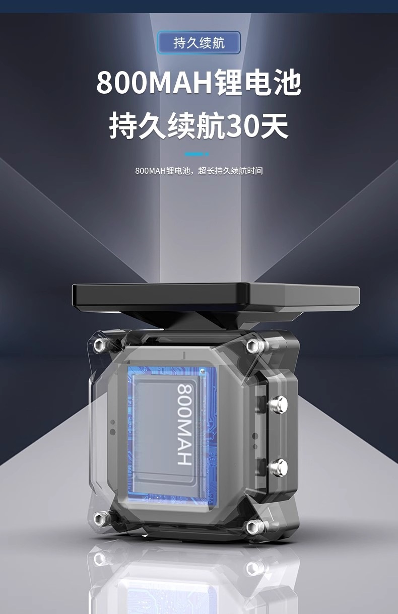 Suitable for Jinghu M9 motorcycle solar-powered tire pressure monitor, internal and external tire pressure detection for motorcycles and electric vehicles