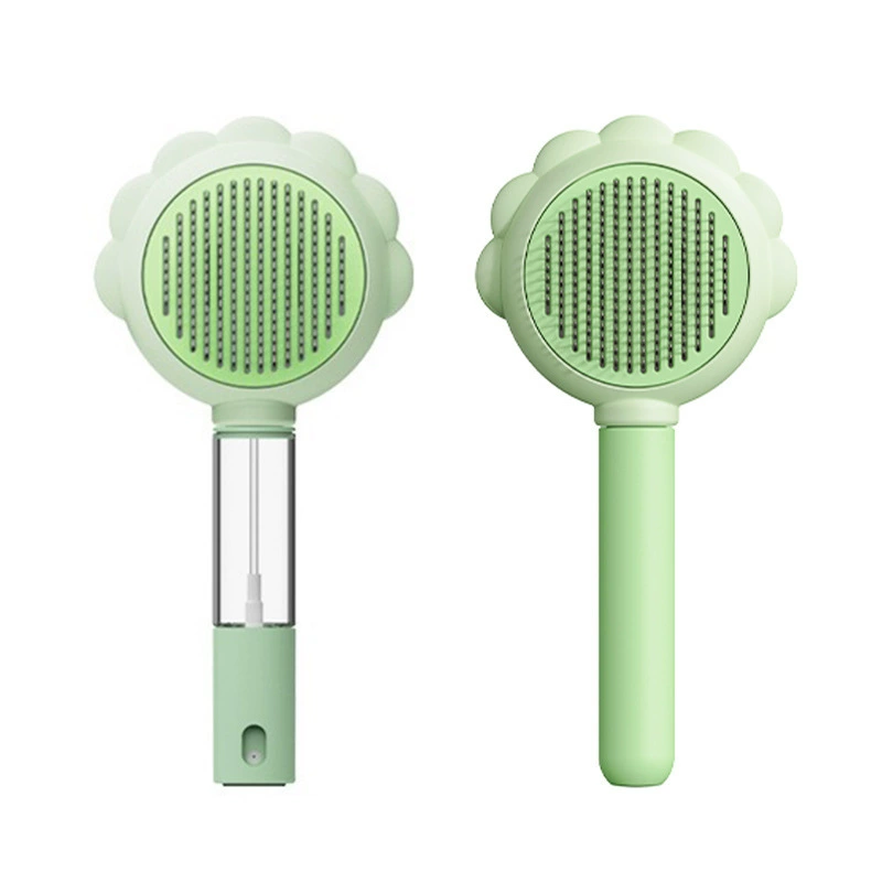 Z Pets Special Flower Spray Self-cleaning Self-cleaning Stainless Steel Capsule Cat Comb Cat Comb Supplies Wholesale
