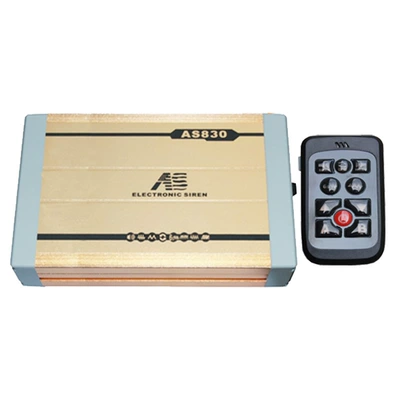Car horn/tweeter control siren, 12V/24V