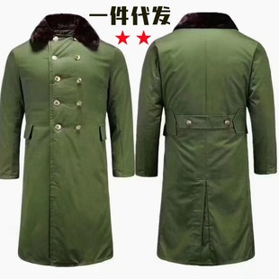Military coat a generation of winter padded warm cold-proof Army Green warm gold velvet waterproof cotton-padded jacket white cotton
