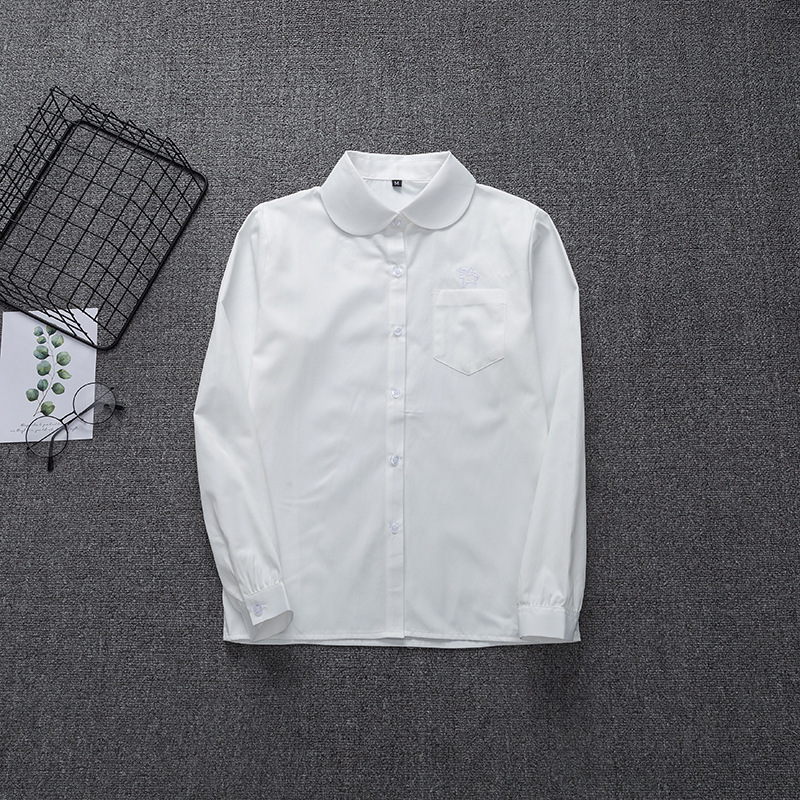 Ys022*round neck [Long sleeves] unicorn (milk white)