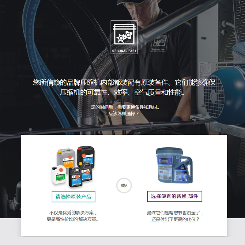 柳泰克lu22pmi保養包冷却液原装潤滑油アトラスエアコンプレッサ消耗部品|undefined