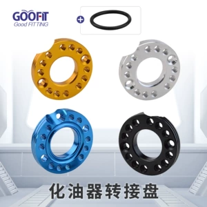 28mm Carburetor Gasket Adapter Intake Manifold Swivel Plate Motorcycle Parts