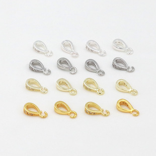 18k����ɫ�f�ܿ��ʯ���ӿ����朵������ӵ������^��� D42