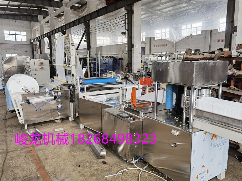 JL-Z300型高速全自动折叠机  打孔美容床单折叠机 80*180