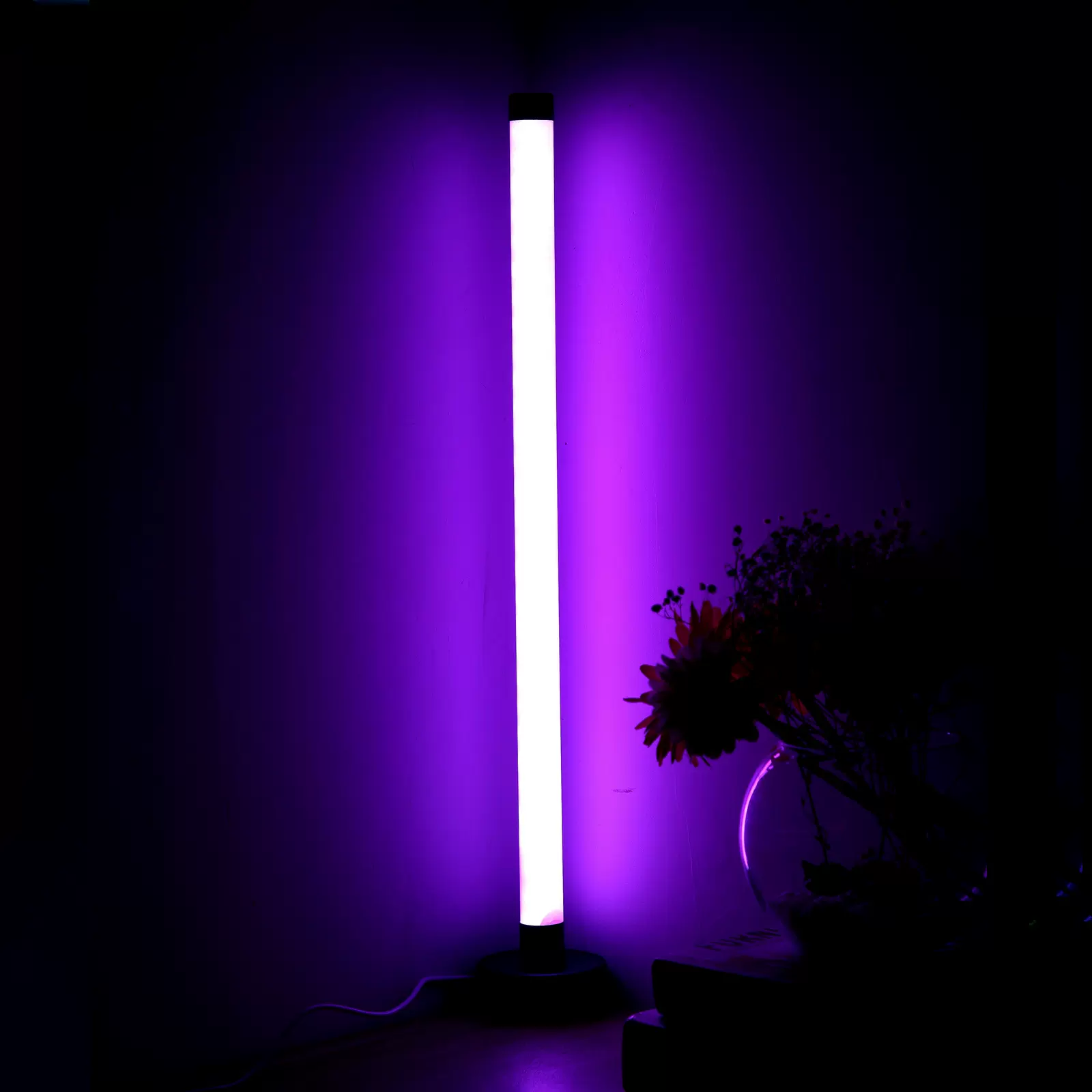 墙角灯WIIF智能墙角灯涂鸦app 幻彩台灯墙角灯灯带遥控器WIFI台灯