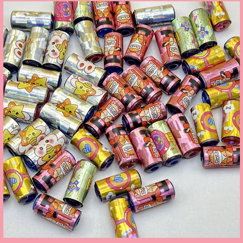 跨境网红儿童创意贴纸STICKI ROLL手环贴纸胶时尚创意贴贴乐胶