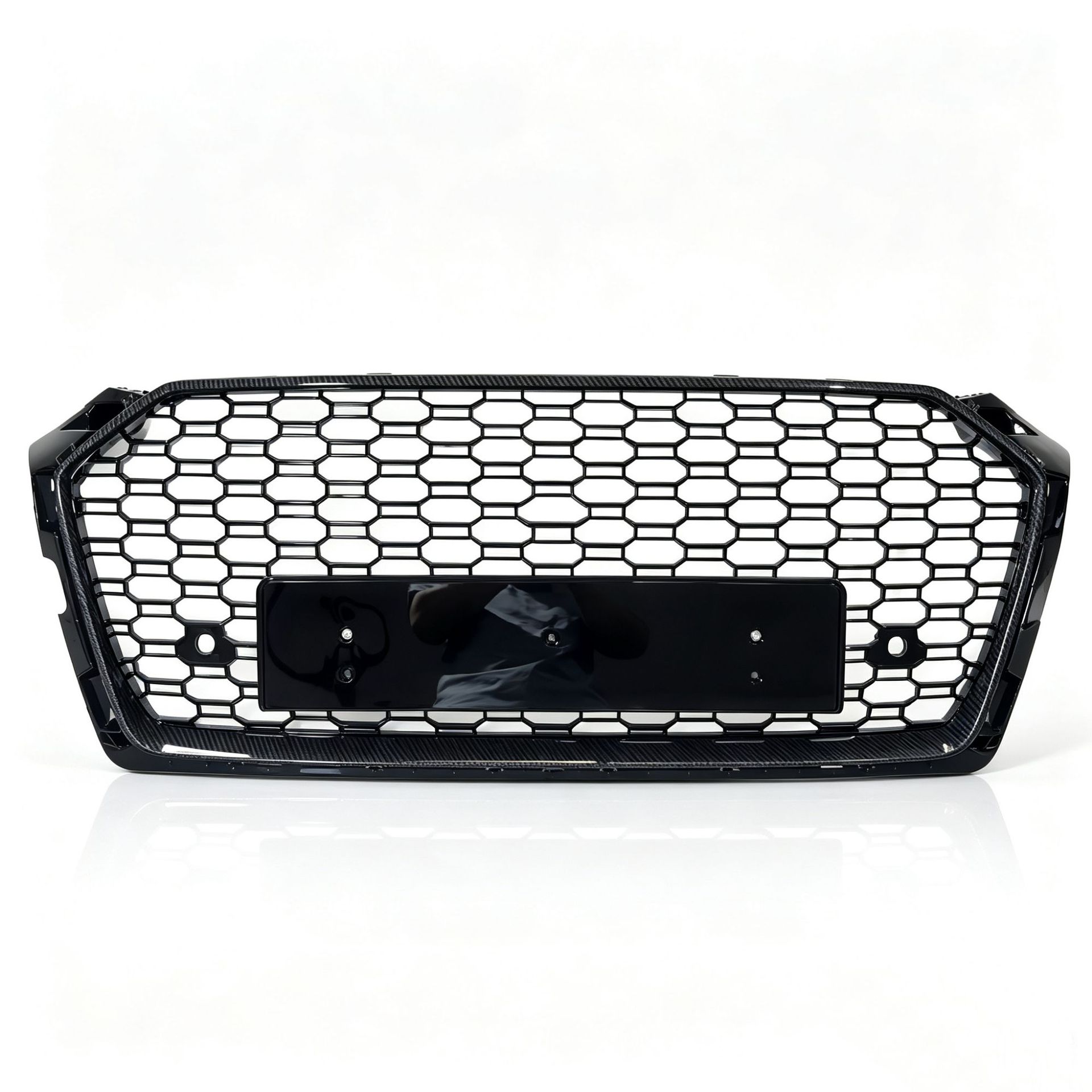 Suitable for 2018-2019 Audi A5/S5 B9 carbon fiber pattern RS5 honeycomb grille