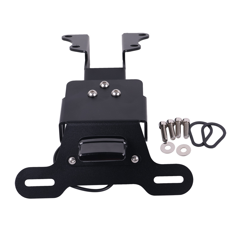 Suitable for Yamaha MT09 Tracer900 FJ09 modified short tail license plate holder motorcycle license plate accessories