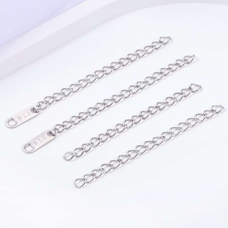 304 Stainless Steel Material 1 Piece Geometric DIY Jewelry Accessories Bracelets Necklace 304 Stainless Steel Basic Simple Style DIY Jewelry Accessories Bracelets Necklace