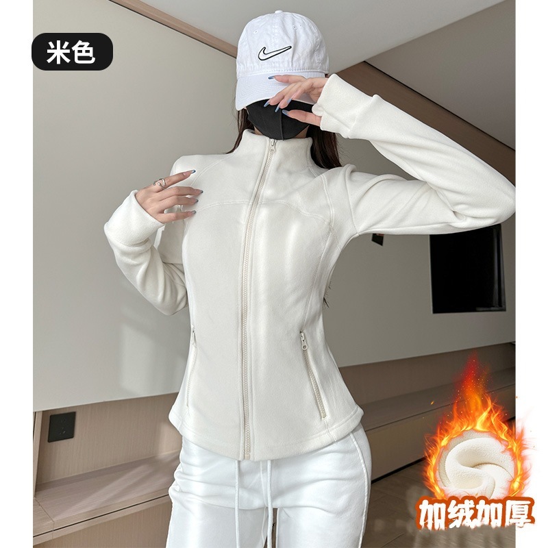 开春修身摇粒绒外套女2025新款春秋季冲锋衣内搭抓绒内胆卫衣上衣|undefined