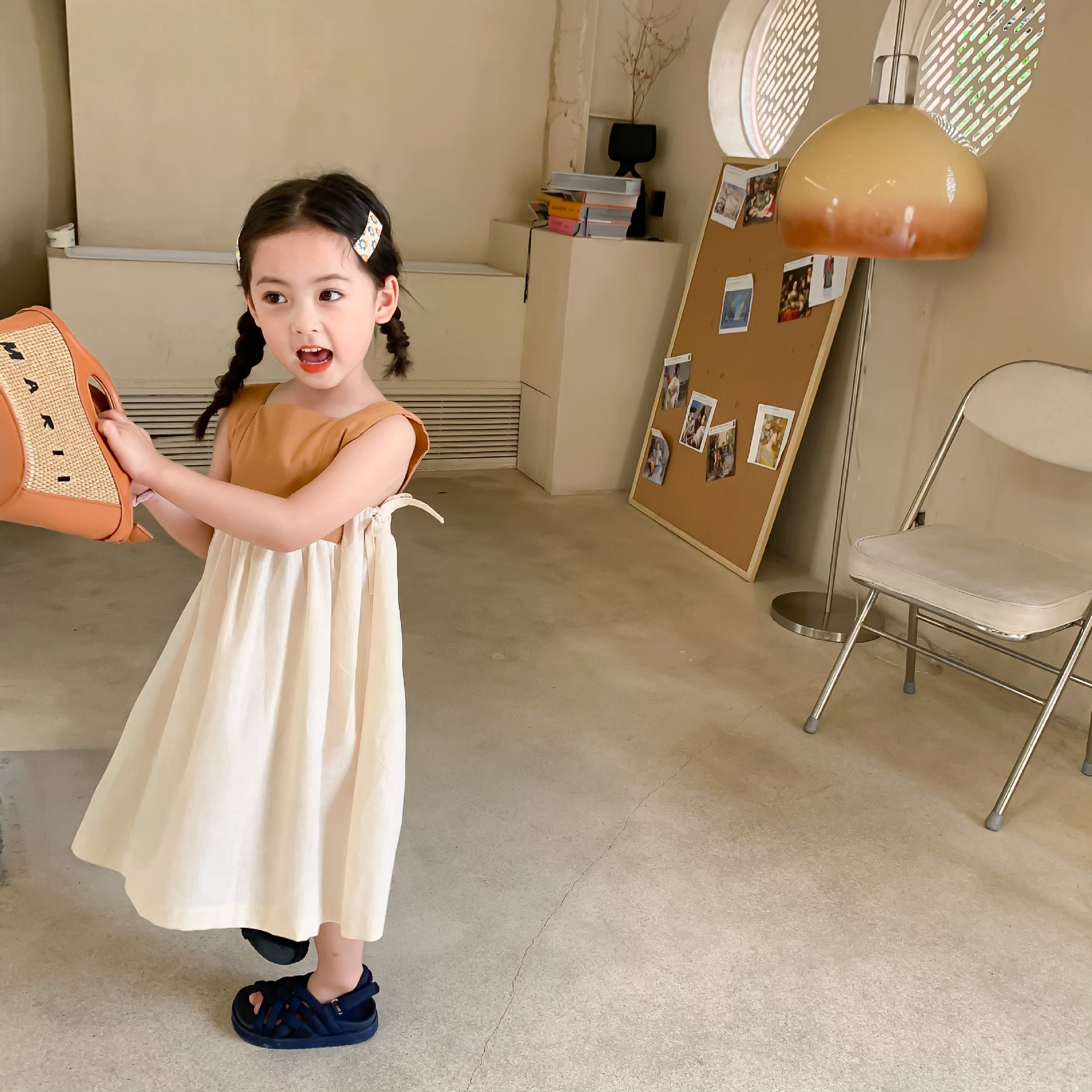 Áo Đầm Đẹp Cho Bé Gái - 56T149 - Thời Trang Kids đẹp 1