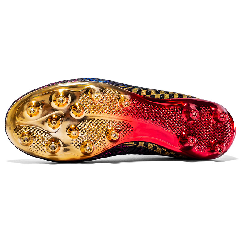 Transfronterizo binbinniao zapatos de fútbol de los hombres de uñas largas rotas de alta superior transpirable zapatos de entrenamiento deportivo para estudiantes masculinos y femeninos hombres